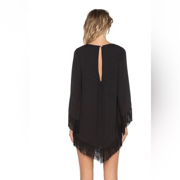 Show Me Your Mumu Black Fringe Rodeo Dress Size Small. Like New - Picture 4 of 4